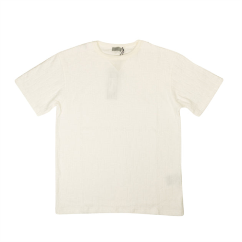 Dior white terry oblique t-shirt
