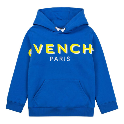 Givenchy blue logo hoodie