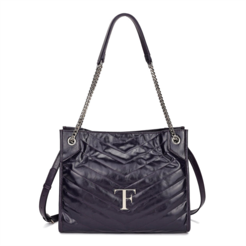 Tiffany & Fred Paris tiffany & fred oil-waxed leather tote bag