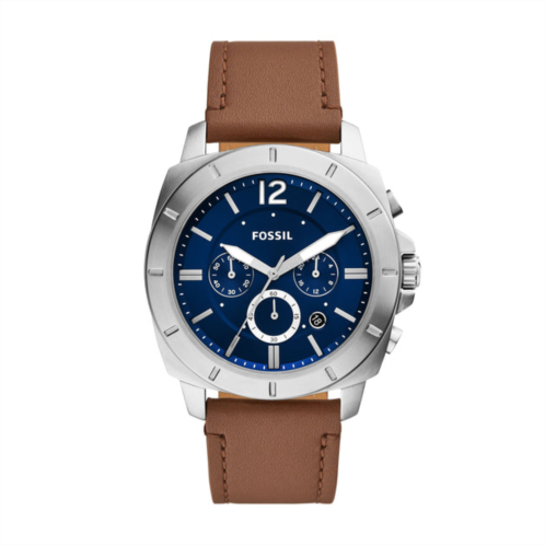 Fossil mens privateer chronograph, stainless steel watch
