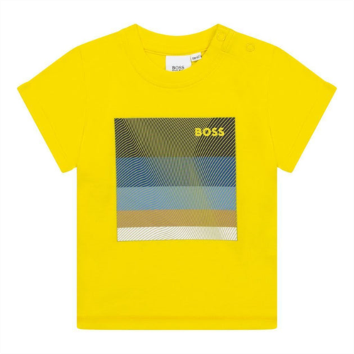 BOSS yellow t-shirt