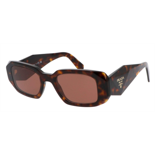 Prada pr 17ws 2au03u 49mm womens rectangle sunglasses