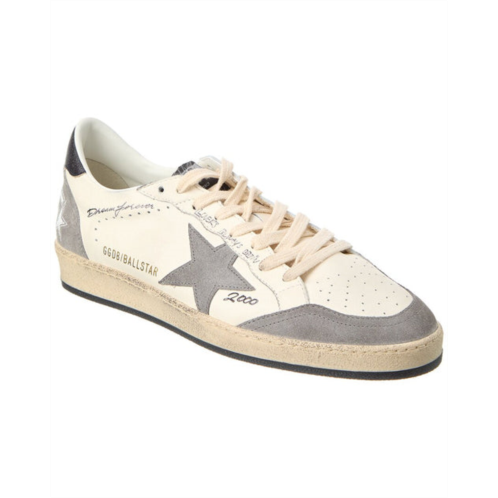 Golden Goose ball star leather & suede sneaker