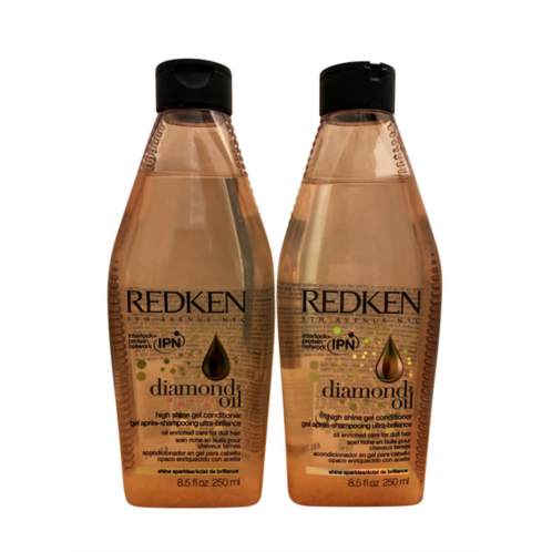 Redken diamond oil high shine gel conditioner duo 8.5 oz