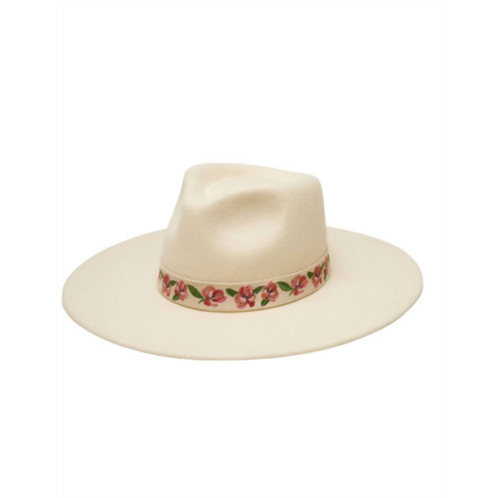 WYETH rafaela frida hat in cream