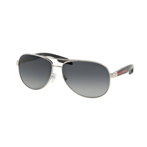 Prada Linea Rossa 53ps aviator polarized sunglasses