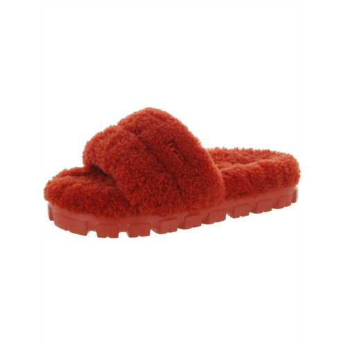 Ugg cozetta curly womens shearling slip-on slide slippers