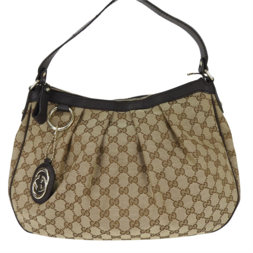 Gucci sukey canvas shopper bag (pre-owned)