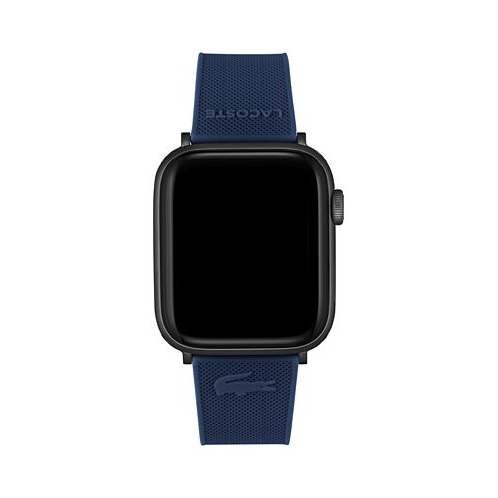 Lacoste Petit Pique Blue Silicone Strap for Apple Watch 42mm/44mm
