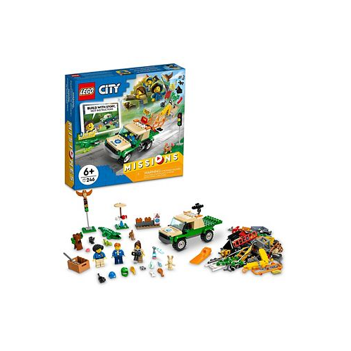 LEGO City Wild Animal Rescue Missions 60353 Fun Interactive Building Kit