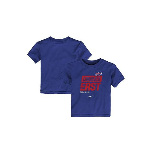 Nike Toddler Boys and Girls Royal Buffalo Bills 2022 AFC East Division Champions Locker Room Trophy Collection T-shirt