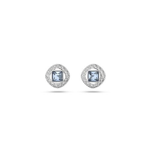 Swarovski Crystal Square Cut Angelic Stud Earrings