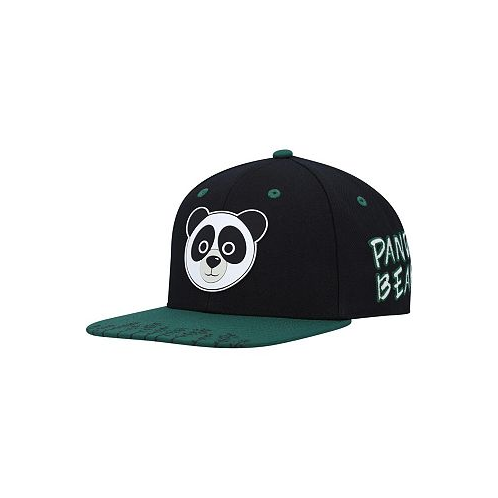 Big Boys Black Explore Panda Snapback Hat