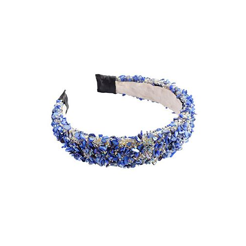Headbands of Hope Womens All That Glitters Headband - Blue + Silver