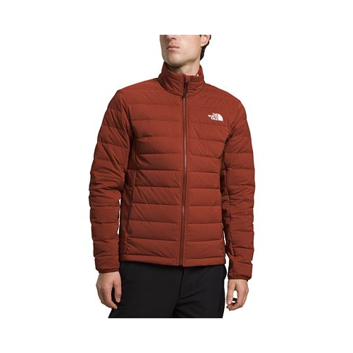 The North Face Mens Belleview Slim Fit Stretch Down Hooded Jacket