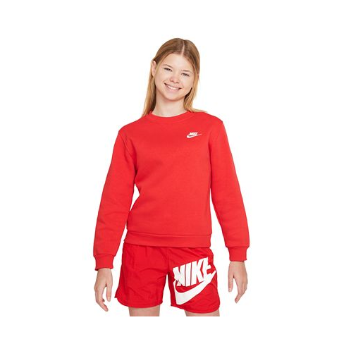 Nike Big Kids Sportswear Club Fleece Classic-Fit Sweatshirt