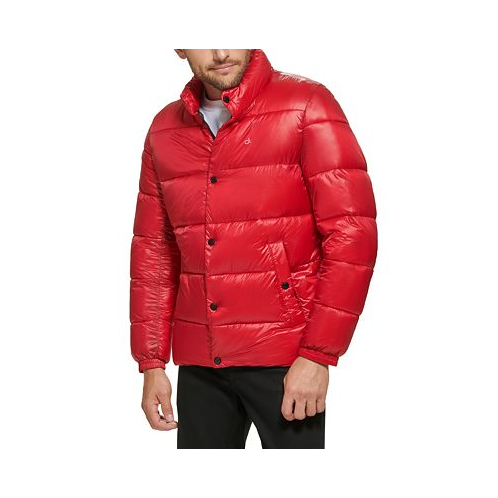 Calvin Klein Mens Quilted Water-Resistant Puffer Jacket