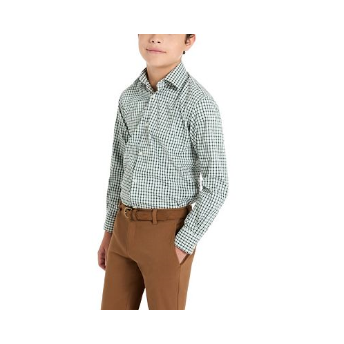 Michael Kors Big Boys Classic Fit Button Up Dress Shirt