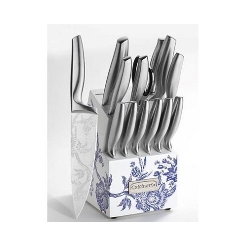 Cuisinart Caskata 15-Piece German Stainless Steel Cutlery Block Set