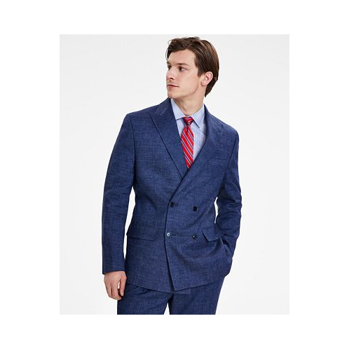 Tommy Hilfiger Mens Modern-Fit Double-Breasted Suit Jacket