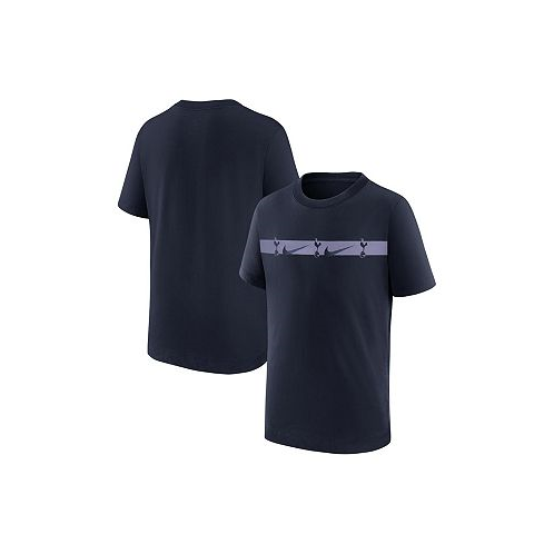 Nike Big Boys and Girls Navy Tottenham Hotspur Repeat T-shirt
