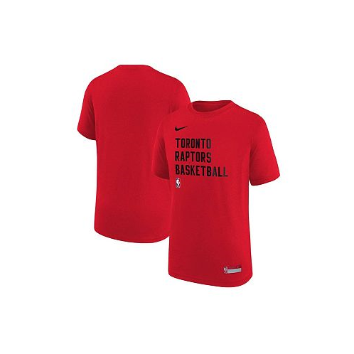 Nike Big Boys Red Toronto Raptors Essential Practice T-shirt