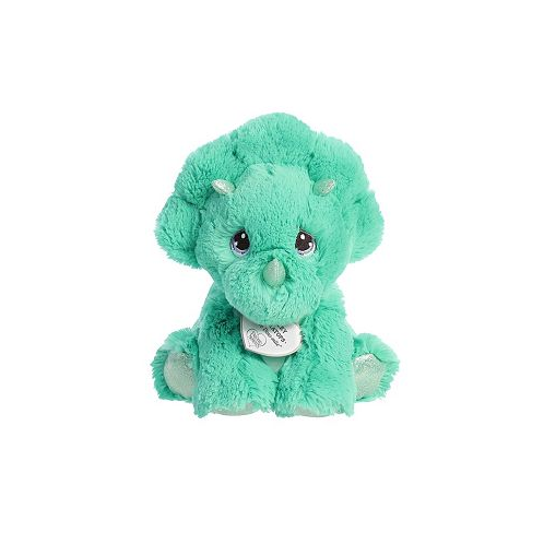 Aurora Small Tracey Triceratops Precious Moments Inspirational Plush Toy Green 8.5