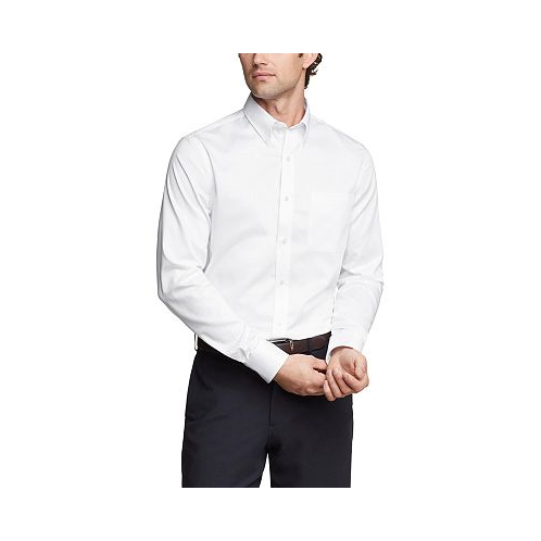 Tommy Hilfiger Mens TH Flex Regular Fit Wrinkle Resistant Stretch Twill Dress Shirt