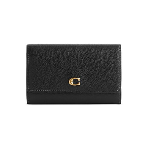 COACH Essential Medium Flap Leather Wallet