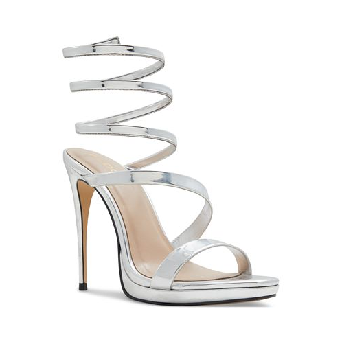 ALDO Womens Kat Swirl Wrap Dress Sandals