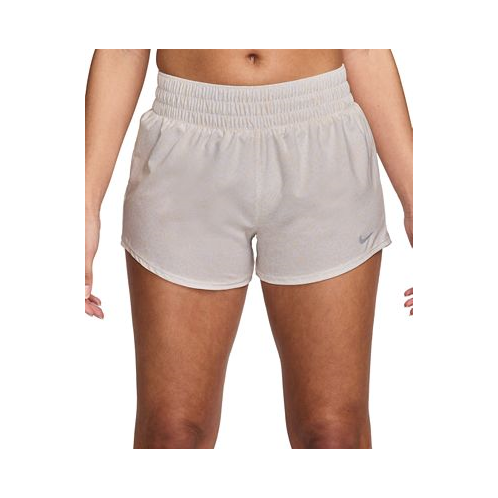 Nike Womens One Dri-FIT Mid-Rise 3 Brief-Lined Shorts