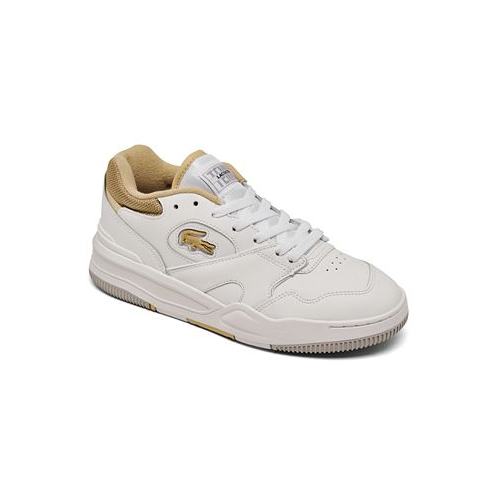 Lacoste Womens Lineshot Leather Casual Sneakers from Finish Line