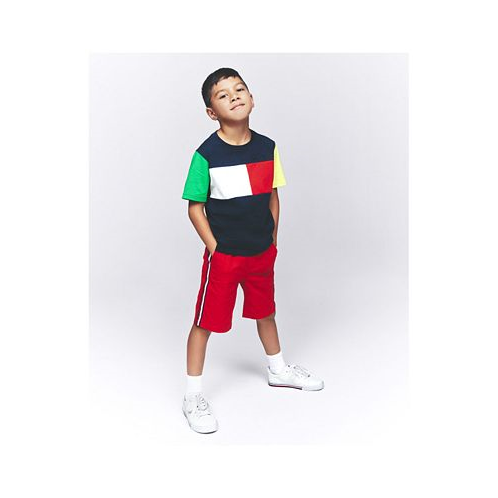 Tommy Hilfiger Toddler Boys Signature Stripe Pull-On Shorts