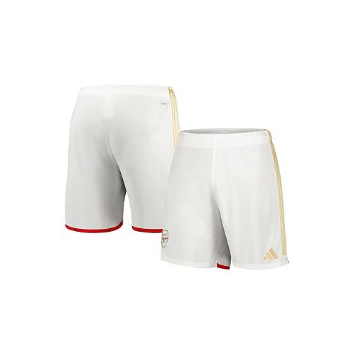 Adidas Mens White Arsenal 2023/24 Home Replica Shorts