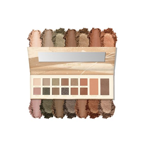 Laura Geller Beauty Lauras Essentials Artistic & Authentic 12 Multi-Finish Eyeshadows 1 Highlighter 1 Blush