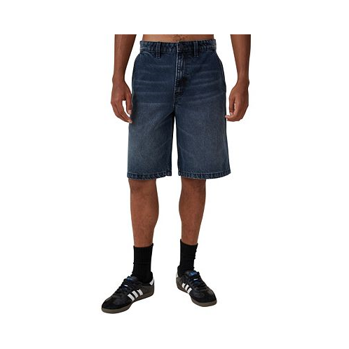 COTTON ON Mens Baggy Denim Shorts