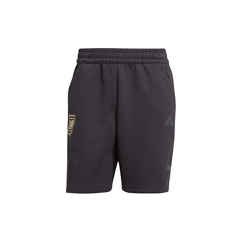 Adidas Mens Black LAFC 2024 Travel Shorts