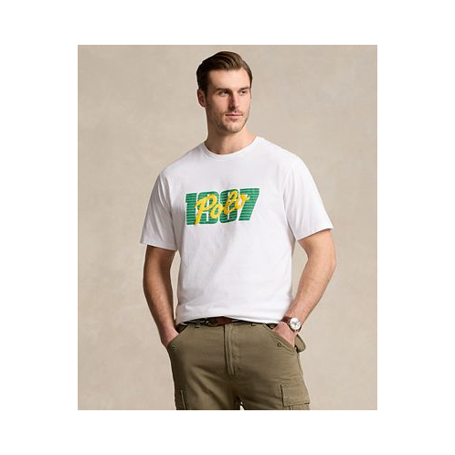 Polo Ralph Lauren Mens Big & Tall Graphic-Print T-Shirt