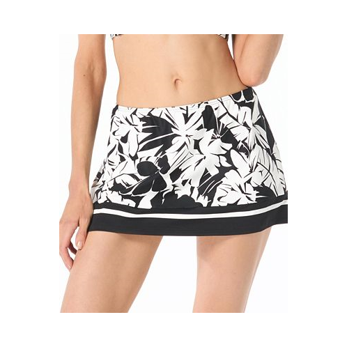 Michael Kors MICHAEL Womens Printed Cover Up Mini Skirt