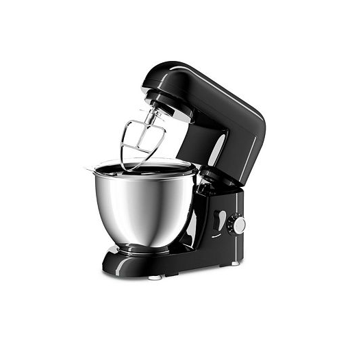 Slickblue 4.3 Qt 550 W Tilt-Head Stainless Steel Bowl Electric Food Stand Mixer