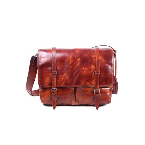 OLD TREND Speedwell Leather Messenger Bag