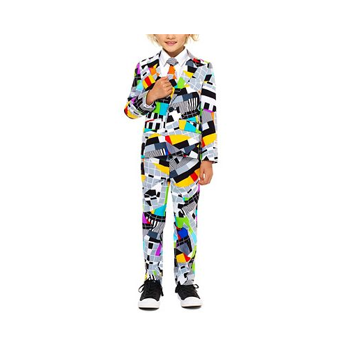 OppoSuits Toddler Boys 3- Piece Testival Retro Suit Set