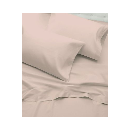 Purity Home Solid 400 Thread Count Sateen King Pillowcase Set 2 Pieces