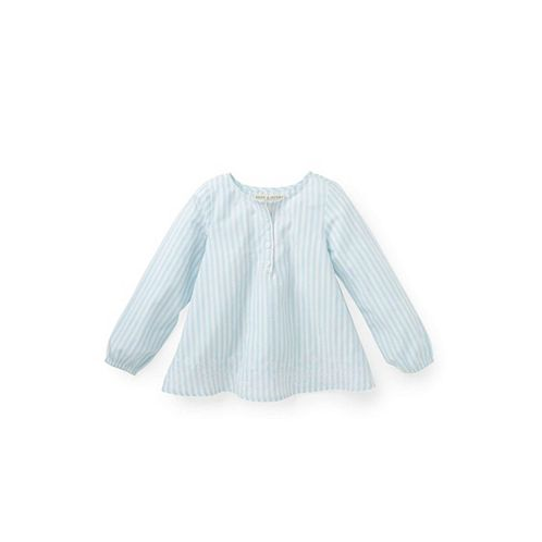 Hope & Henry Baby Girls Peasant Top With Embroidery