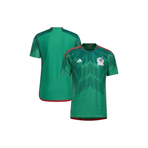 Adidas Mens Green Mexico National Team 2022/23 Home Authentic Blank Jersey