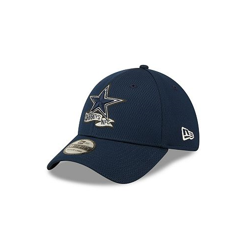 New Era Big Boys and Girls Navy Dallas Cowboys 2022 Sideline Coaches 39THIRTY Flex Hat