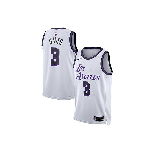Nike Mens and Womens Anthony Davis White Los Angeles Lakers 2022/23 Swingman Jersey - City Edition