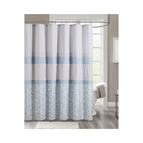 510 Design Ramsey Embroidered Shower Curtain 72 x 72