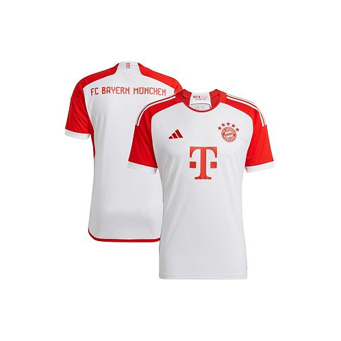 Adidas Mens White Bayern Munich 2023/24 Home Replica Jersey