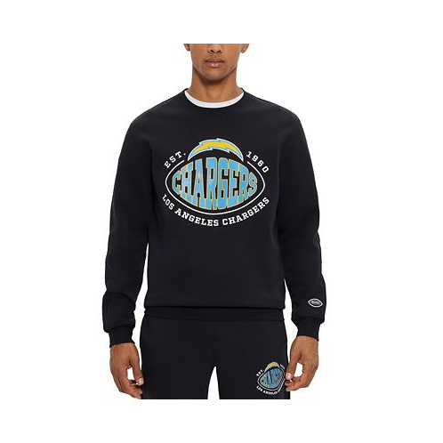 Hugo Boss Mens BOSS x Los Angeles Chargers NFL Sweatshirt